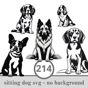 214 Dog  Svg, Dog Clipart, Dog Breed Svg , Dog Svg Cut Files , Dog cricut Svg, Laser Engraving Dog Svg