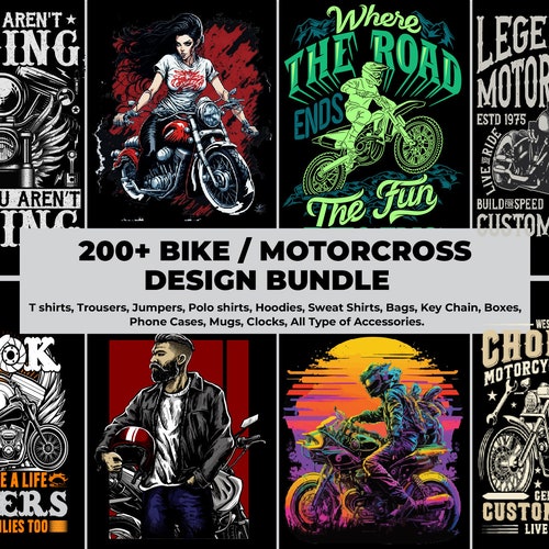 Biker Hombres Camiseta 100% Algodón Tamaño S 3XL Hecho En Ee.uu