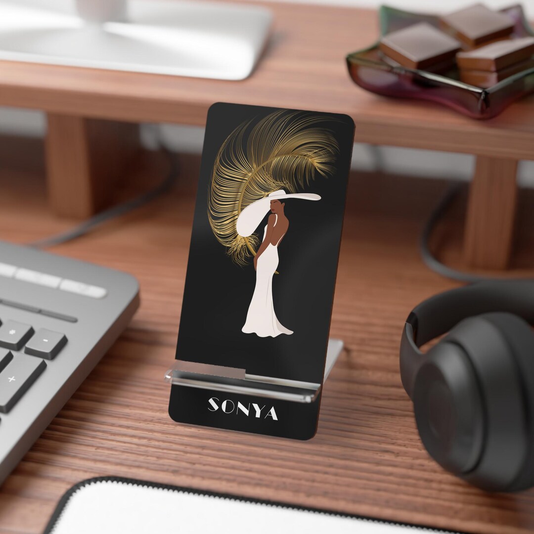 Personalization Stand Personalized Smartphone Display Stand - Harlem Renaissance Ladies ...