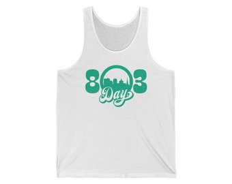 803 Day Unisex Jersey Tank