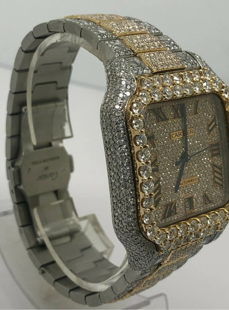 Cartier Santos Bustdown Watch Etsy