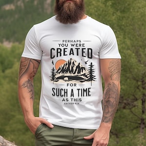 Men&#39;s Christian Shirt for Men Retro Christian T shirt Bible Verse Shirt Christian Gifts for Him Jesus Shirt Religious Aesthetic Christian