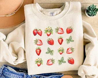 Moletom Strawberry Cottagecore: Presente para Amantes da Natureza