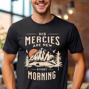 Men's Christian Shirt for Men Retro Christian T shirt Bible Verse Shirt Christian Gifts for Him Jesus Shirt Religious Aesthetic Christian