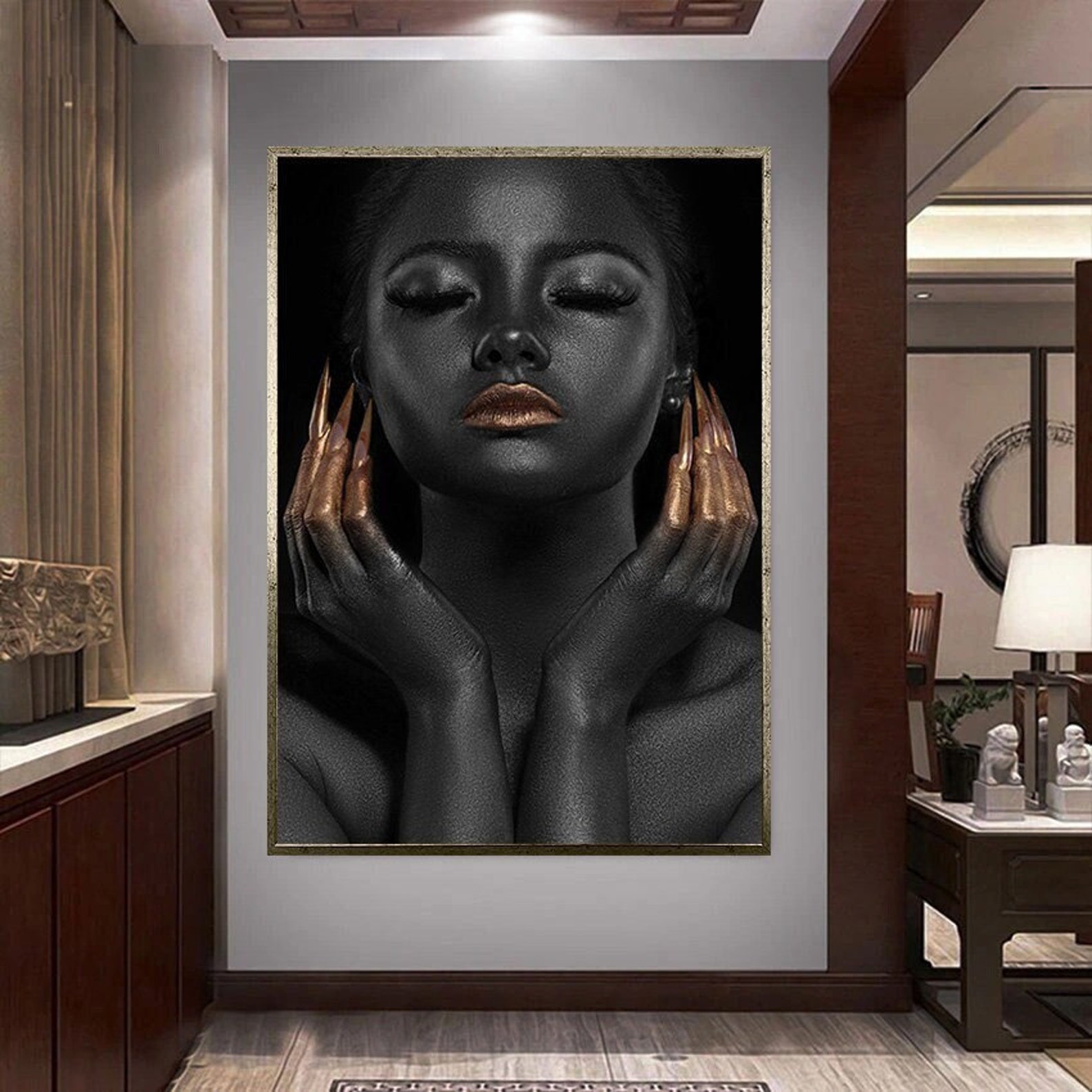 Black Art Prints , Black and White Wall Art , African Art , Photography