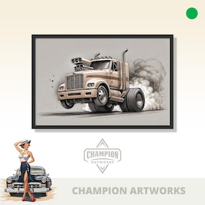 1994 International 9700 | BIG WALL ART