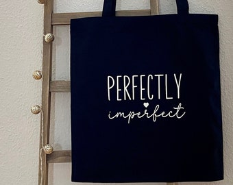 Stofftasche, Baumwolltasche "Perfectly imperfect"