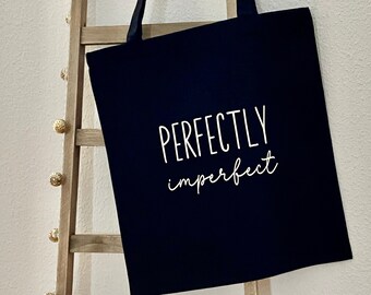 Stofftasche, Baumwolltasche "Perfectly imperfect"