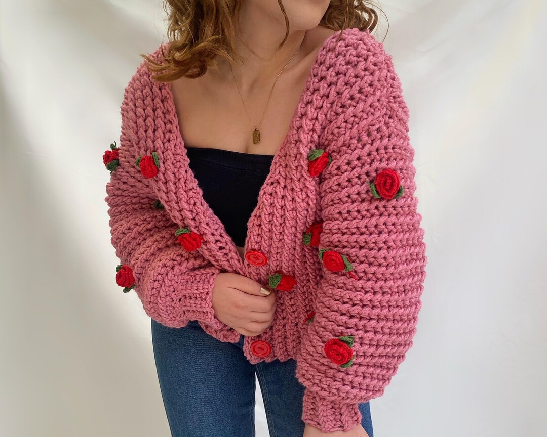 Rose flower motif cardigan treat ürself il_1080xN.5853653688_qyhl.jpg