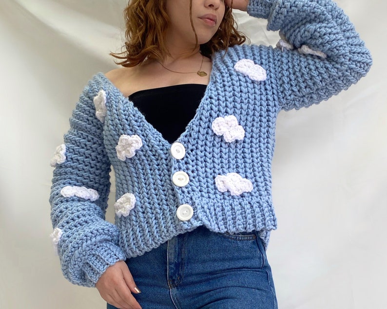 Cloud Rider Button Cardigan