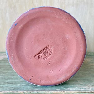 Vintage 90s MacKenzie-Childs Large Column Canister & Lid Odd Fellows Collection 17" Original Victoria and Richard image 7