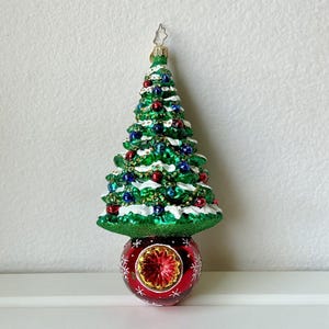 Christopher Radko A Beautifully Balanced Tree 1020590 Christmas Tree Ornament 7&quot;