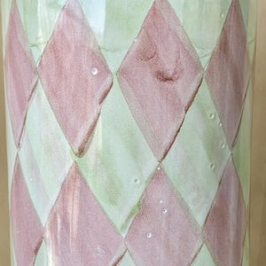 Vintage 90s MacKenzie-Childs Large Column Canister & Lid Odd Fellows Collection 17" Original Victoria and Richard image 8