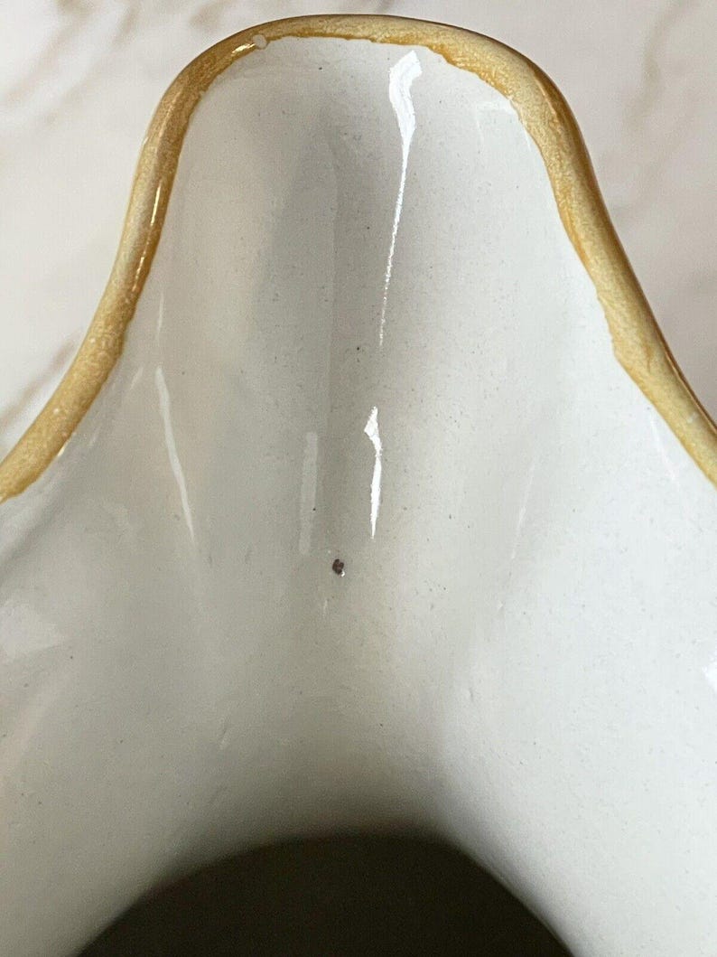 Vintage 90er MacKenzie Kinderkrug ""Brighton Pavilion"" Retired Pattern Large 12" Victoria and Richard MacKenzie-Childs." Bild 8