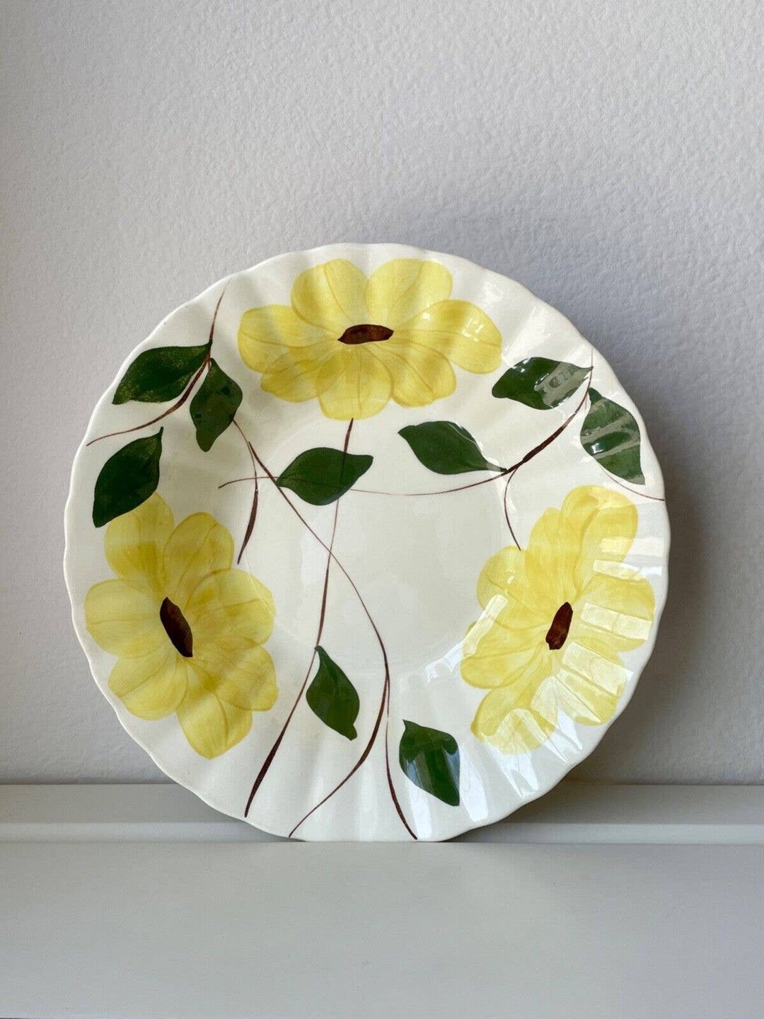 Vintage Southern Potteries Blue Ridge Serving Bowl ridge Etsy