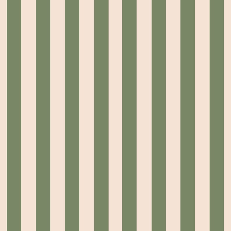 Green and Cream Stripes Repeat Seamless Surface Pattern Design for
