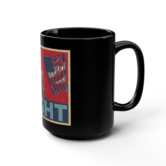 Mug, Trump Fist American Flag FIGHT, Political Gift, Patriotic Coffee Cup, 15oz  Mug, Red Blue Design - Etsy
