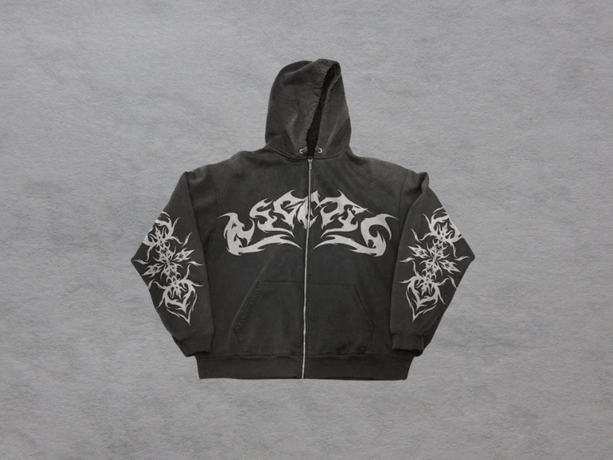 Hoodie Flame Graphic UK