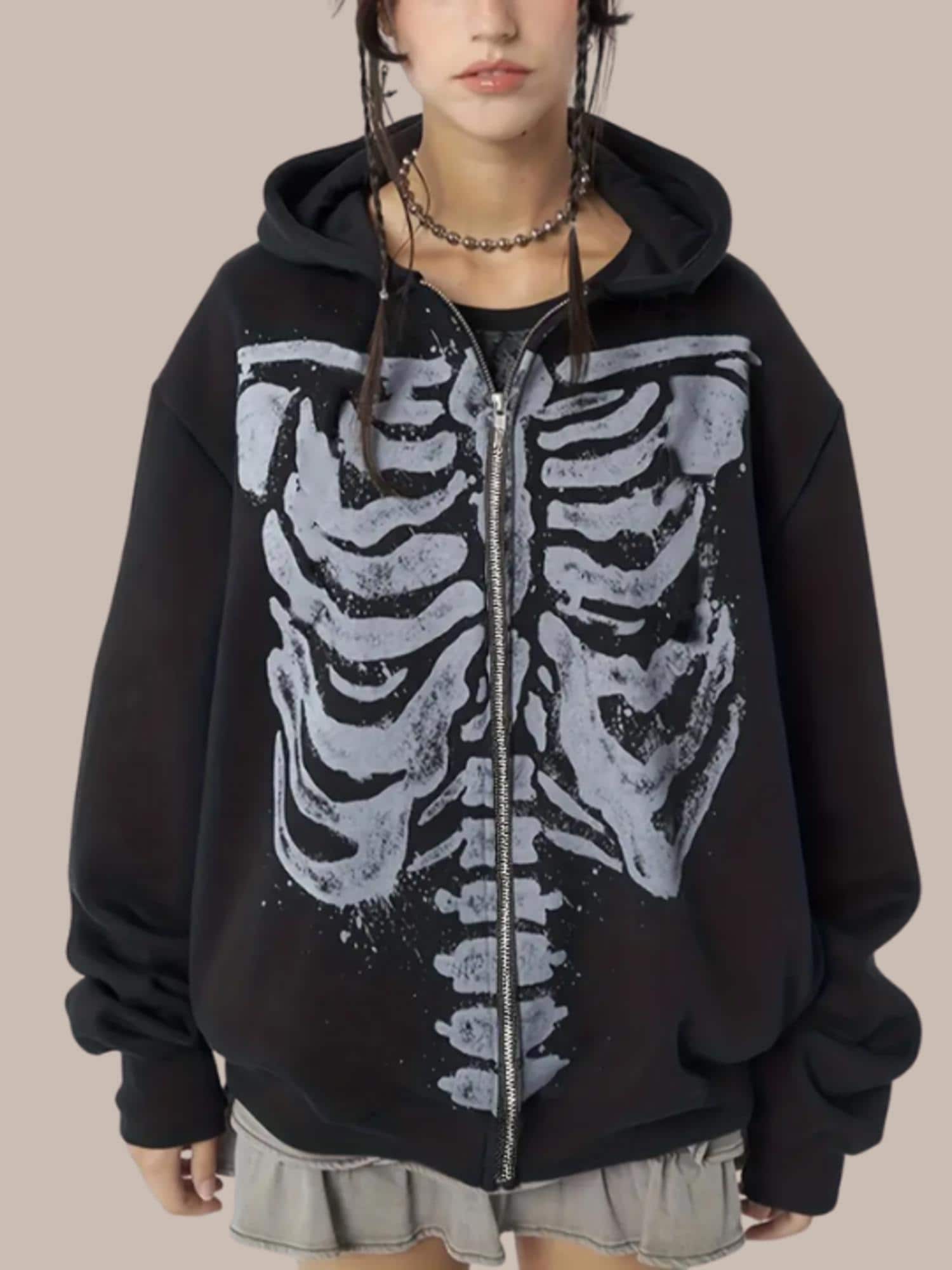 TRAPSTAR - Tuta Con Cappuccio E Zip Wy25 Trapstar Script Nera M - Foto 6