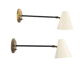 Italian Handmade Wall sconce, Brass Wall light fixture for home