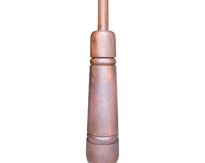 Wooden Indian Mugdar, Persian Rosewood Meel, Traditional 8.5 Lbs. Indian Club,