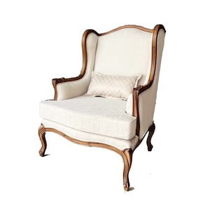 Mid century Wooden Boho Arm Chair, handmade Italian design reading Chair  home furniture set of 2