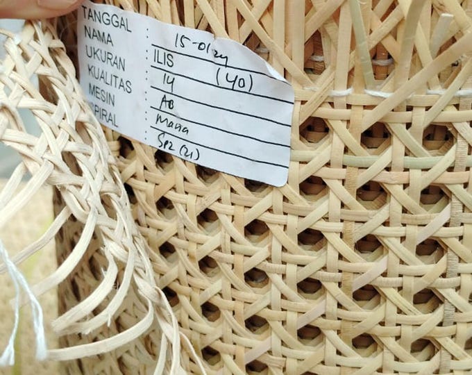 Handmade Rattan Cane Webbing, Handmade Open Weave Pre Woven Rattan Cane Webbing For chair and furniture