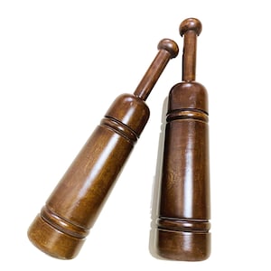 Wooden Indian Mugdar, Persian Rosewood Meel, Traditional Up to 33 Lbs. Indian Club,