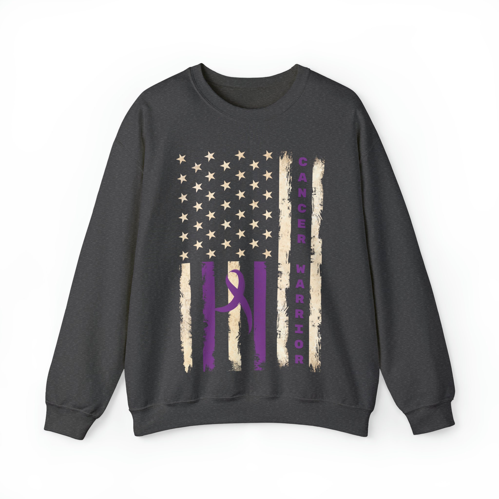 Pancreatic Cancer Warrior Sweatshirt. Cancer awareness, cancer fighter, cancer warrior, cancer encouragement, cancer gift