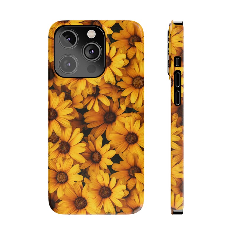 Yellow Daisies iPhone 14 Phone Cases image 3