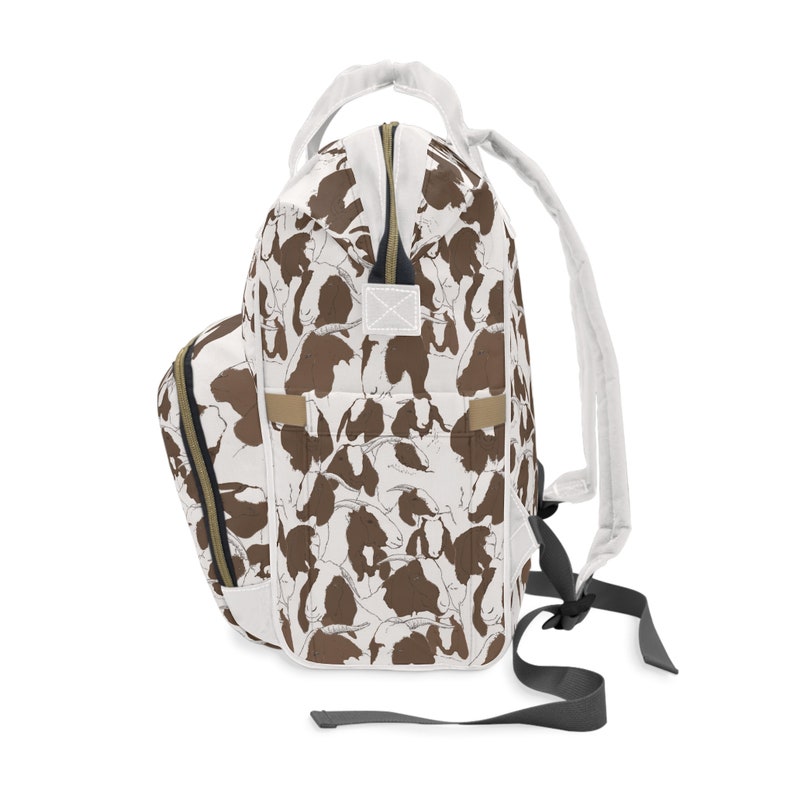 Boer Goat Tote Backpack. Perfect backpack for everyday, for Boer Goat shows and Boer Goat Moms image 3