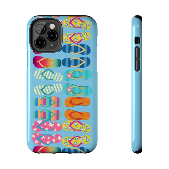 Flip Flops on Blue iPhone 11 Cases