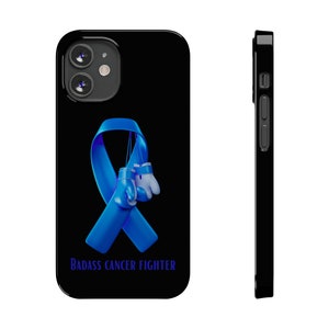 Badass Prostate Cancer Fighter iPhone 12 Phone Cases, cancer fighter, cancer warrior, cancer encouragement, cancer gift image 4