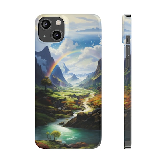 Rainbow Valley iPhone 14 Phone Cases