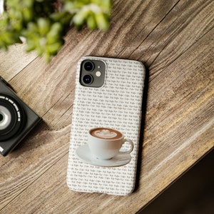 Coffee in Many Languages iPhone 11 Phone Cases image 4