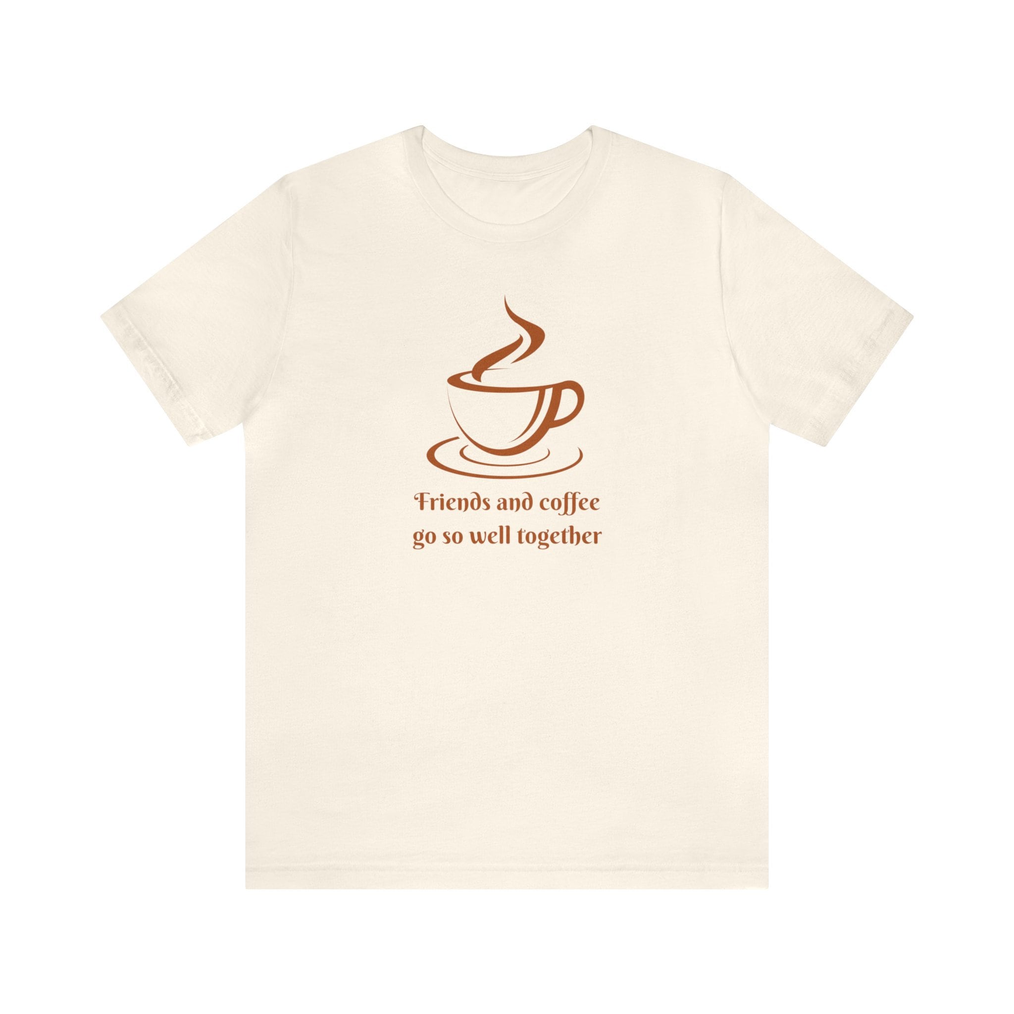 Friends and Coffee Coffee Cup Women's Cotton Tee