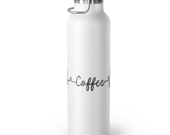 Coffee EKG Vacuum Insulated Bottle, 22oz