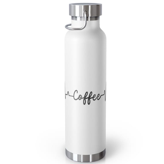 Coffee EKG Vacuum Insulated Bottle, 22oz