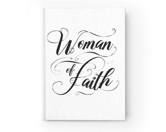 Woman of Faith Blank Journal, Prayer Warrior, Armor of God, Warrior of Faith, Christian Woman Notebook. Perfect gift for Mom or Grandma