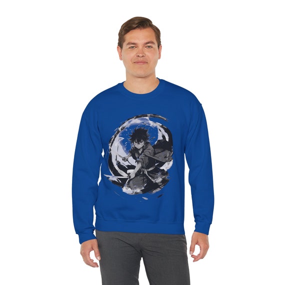 Anime-inspired hero graphic SweatShirt, Inspired by Anime Manga heros, this shirt is perfect for your anime enthusiast