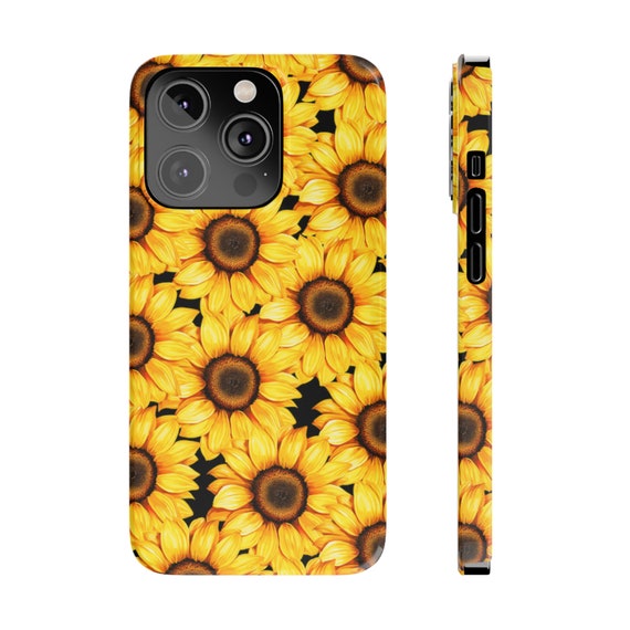 All About Sunflowers iPhone 14 Phone Cases, Boho Sunflower iPhone 14 case