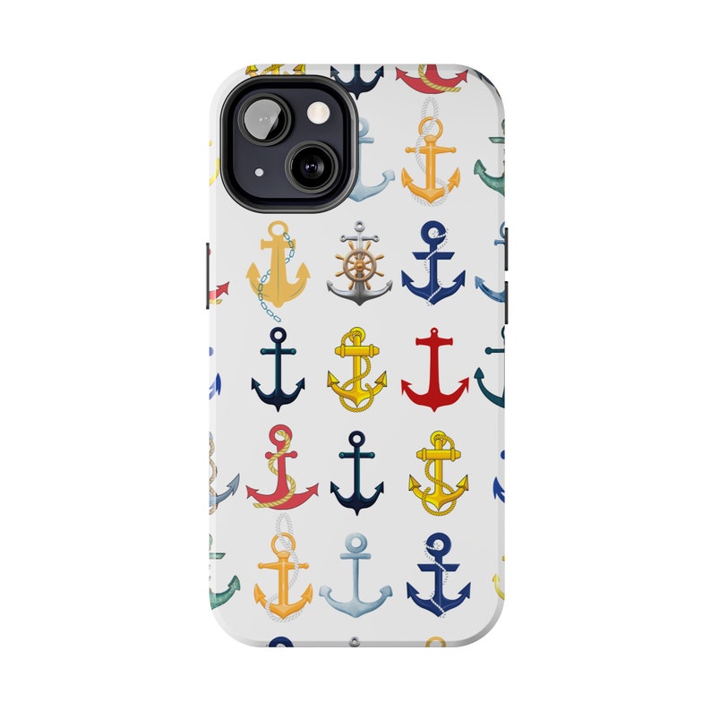 Anchors Tough Phone Cases, Brightly Colored Anchors for your Sailing and Boating Enthusiast image 10