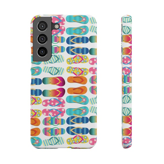 Just Flip Flops Samsung Galaxy S20, S21, S22 phone case. Perfect for beach lovers, Moms, Dads, friends - anyone! Samsung case, Flip flops