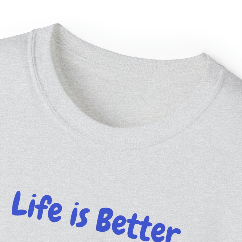 Life is Better in Flip Flops T-shirt, Beach shirt, Beach t-shirt, Beach Chair at ocean, Coastal shirt, Funny beach saying, Beach gift, image 7