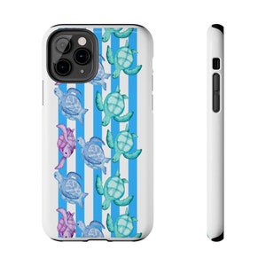 Sea Turtles iPhone 11 Cases, marine life, sea turtle enthusiast, turtle conservation, wildlife support, nature lover image 5