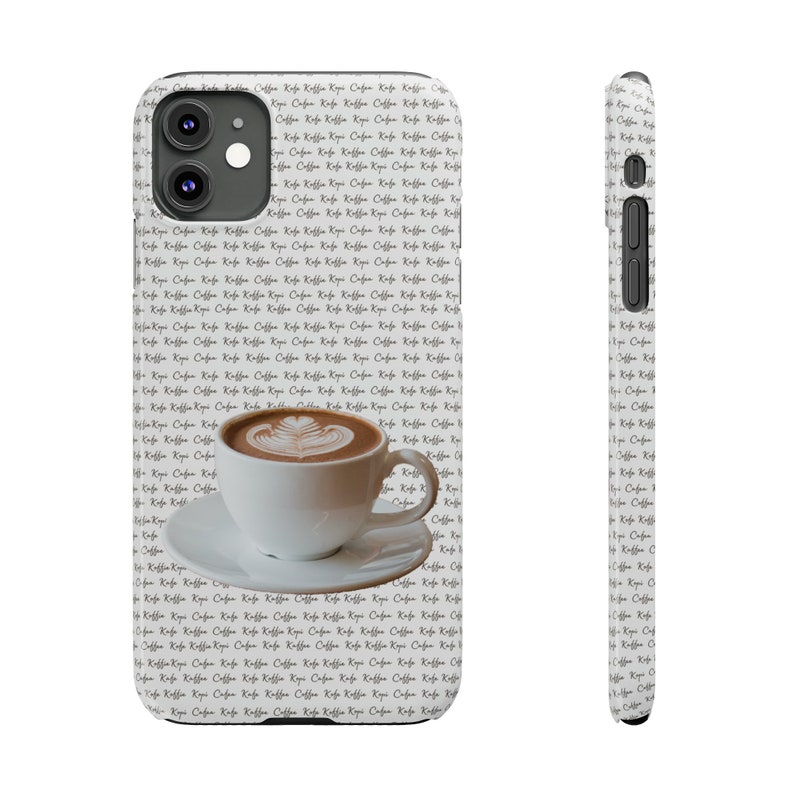 Coffee in Many Languages iPhone 11 Phone Cases image 3