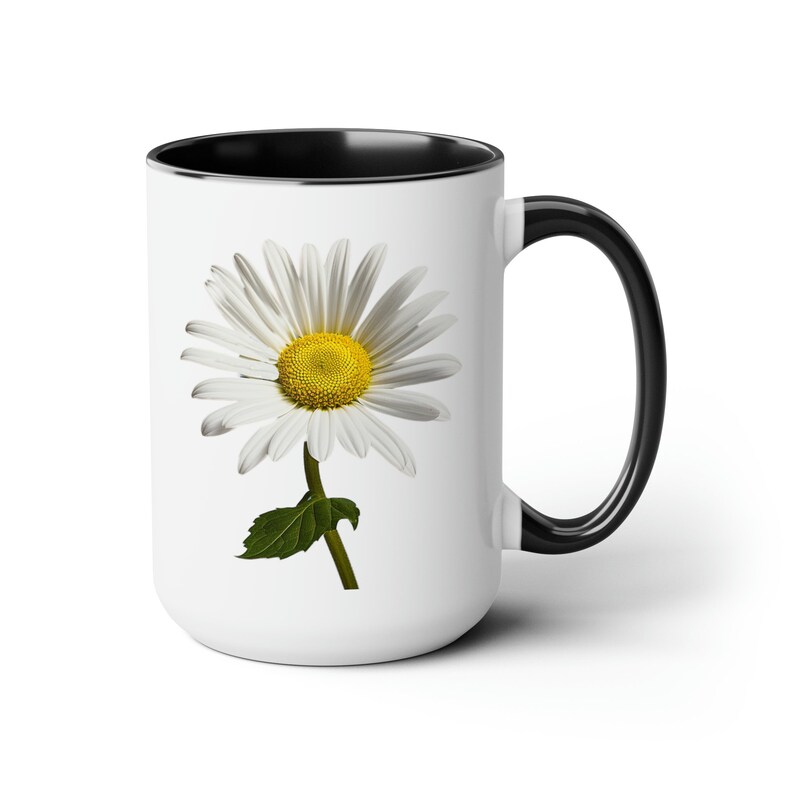 Daisy Coffee Mugs, 15oz image 5