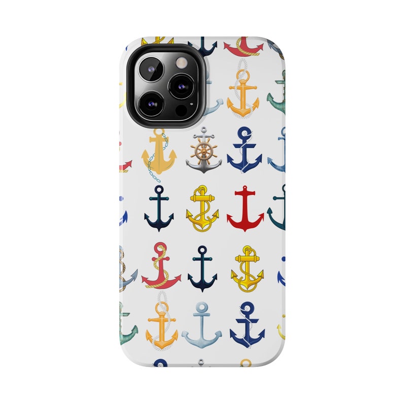 Anchors Tough Phone Cases, Brightly Colored Anchors for your Sailing and Boating Enthusiast image 6
