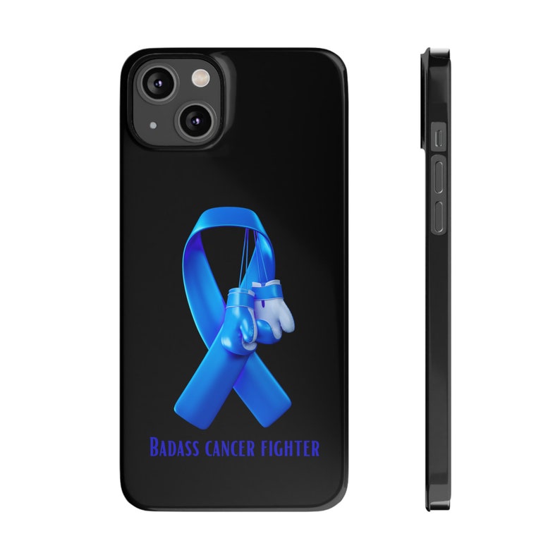 Badass Prostate Cancer Fighter iPhone 14 Phone Cases, cancer fighter, cancer warrior, cancer encouragement, cancer gift image 7