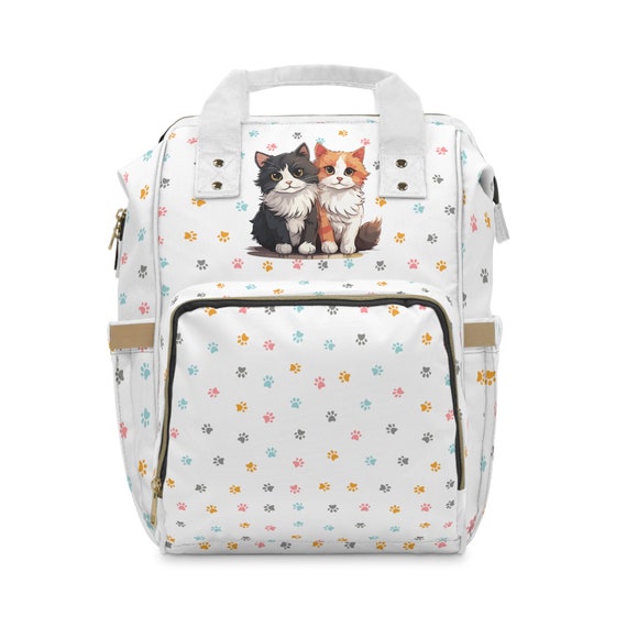 Cute Kittens Tote Backpack. Perfect backpack for everyday, for school or for your favorite cat lover!